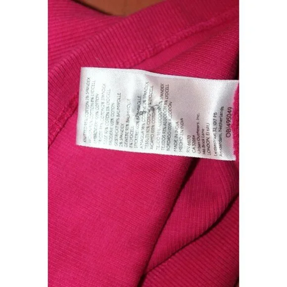 Anthpologie Fuchsia Lace Halter Cami Top With Strappy Back Design Size Small - Picture 9 of 9